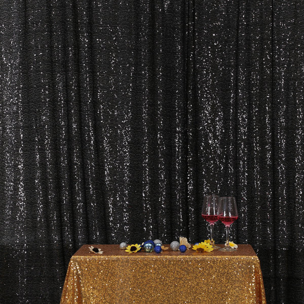 ANMINY Glitter Sequin Backdrop & Reviews Wayfair